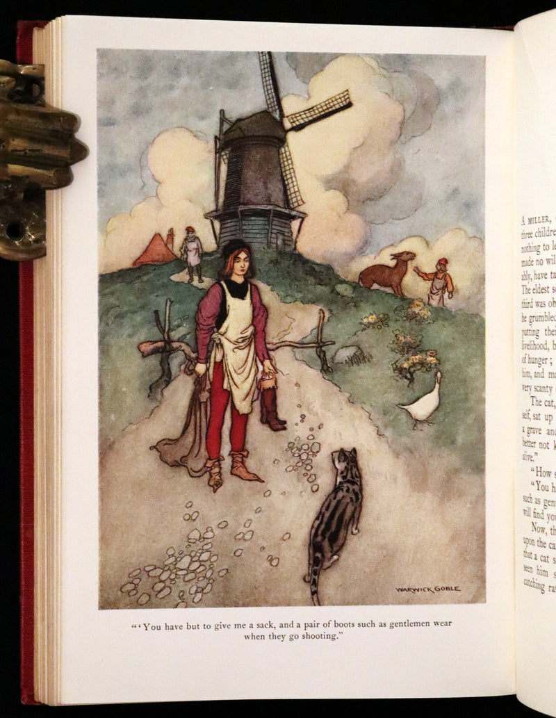 1923 Rare 1st Octavo Edition - The Fairy Book by Dinah Craik Illustrated by Warwick Goble.