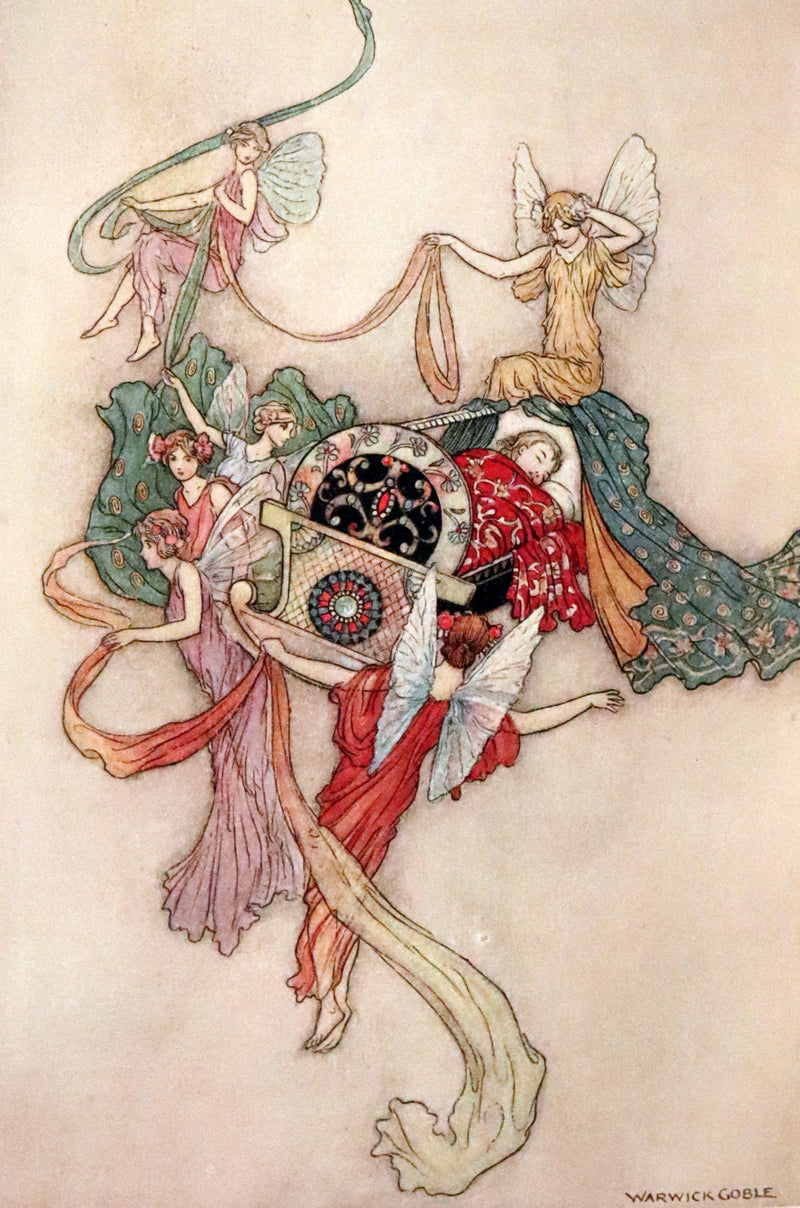 1923 Rare 1st Octavo Edition - The Fairy Book by Dinah Craik Illustrated by Warwick Goble.