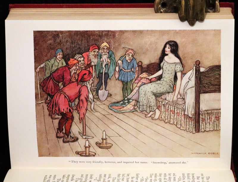 1923 Rare 1st Octavo Edition - The Fairy Book by Dinah Craik Illustrated by Warwick Goble.