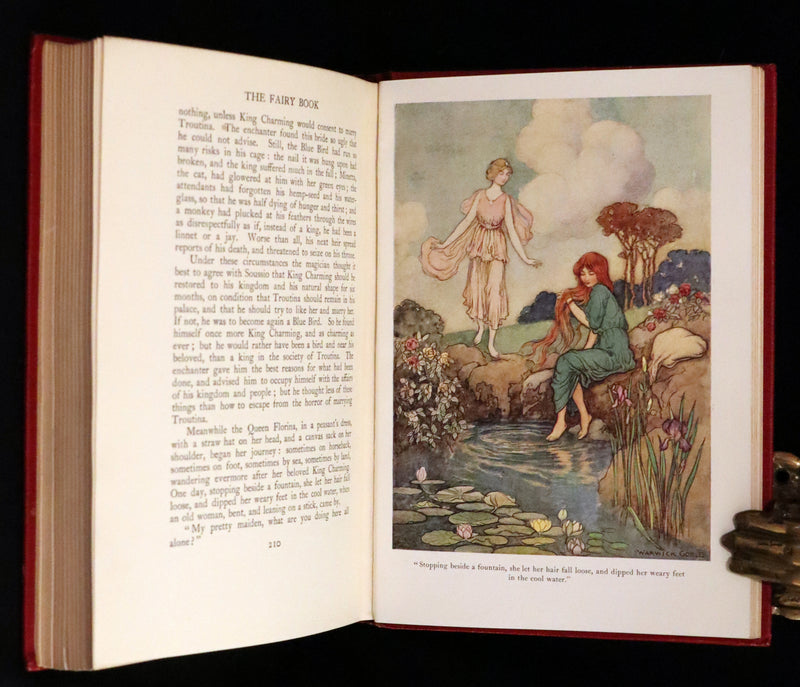 1923 Rare 1st Octavo Edition - The Fairy Book by Dinah Craik Illustrated by Warwick Goble.