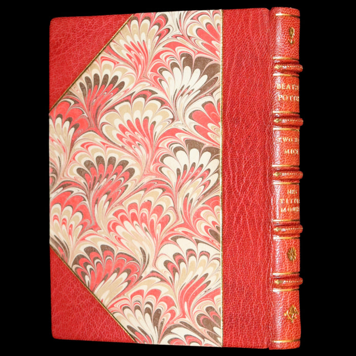 1973 Exquisite Asprey Binding - The Tale of Two Bad Mice and The Tale of Mrs. Tittlemouse by Beatrix Potter.