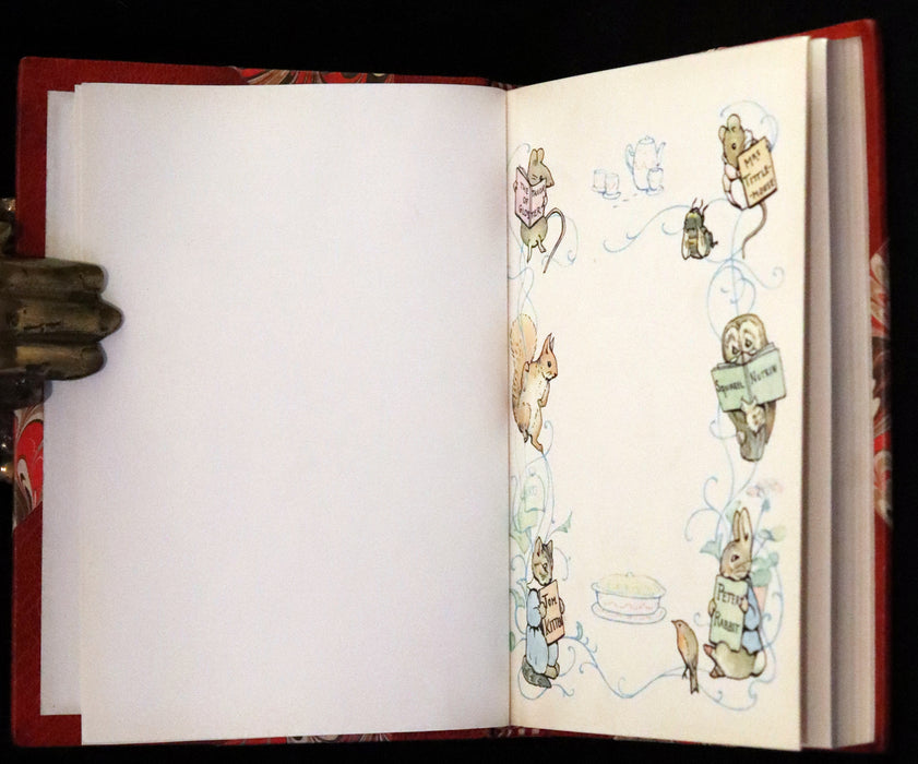 1973 Exquisite Asprey Binding - The Tale of Two Bad Mice and The Tale of Mrs. Tittlemouse by Beatrix Potter.