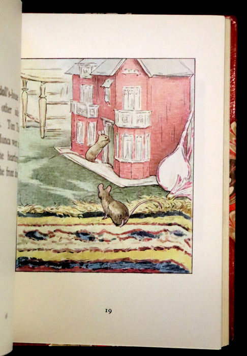 1973 Exquisite Asprey Binding - The Tale of Two Bad Mice and The Tale of Mrs. Tittlemouse by Beatrix Potter.