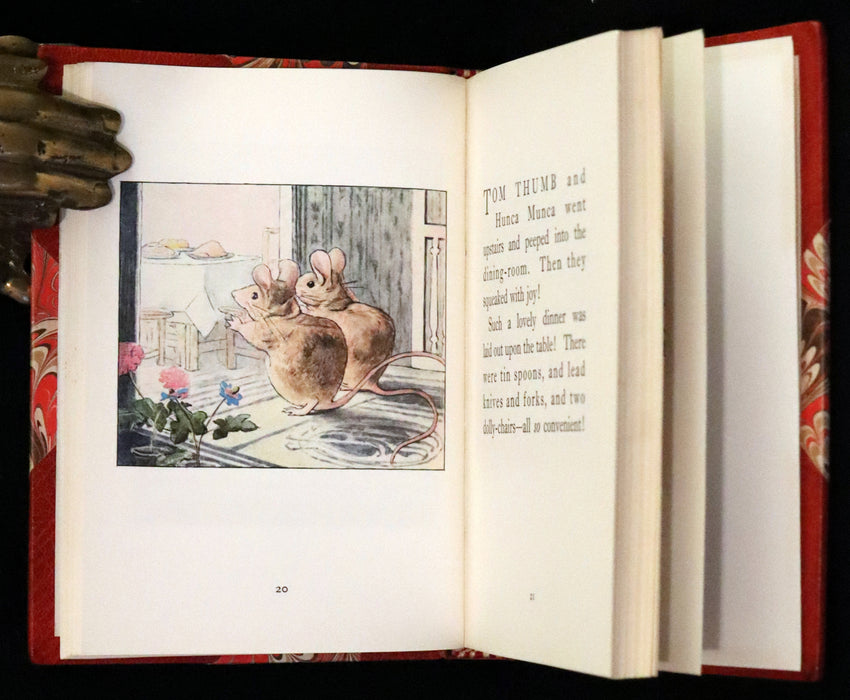 1973 Exquisite Asprey Binding - The Tale of Two Bad Mice and The Tale of Mrs. Tittlemouse by Beatrix Potter.