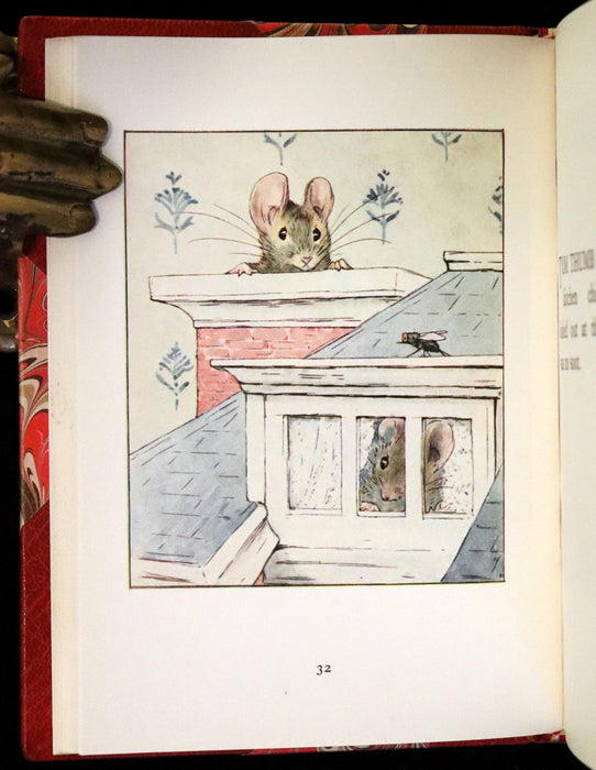 1973 Exquisite Asprey Binding - The Tale of Two Bad Mice and The Tale of Mrs. Tittlemouse by Beatrix Potter.