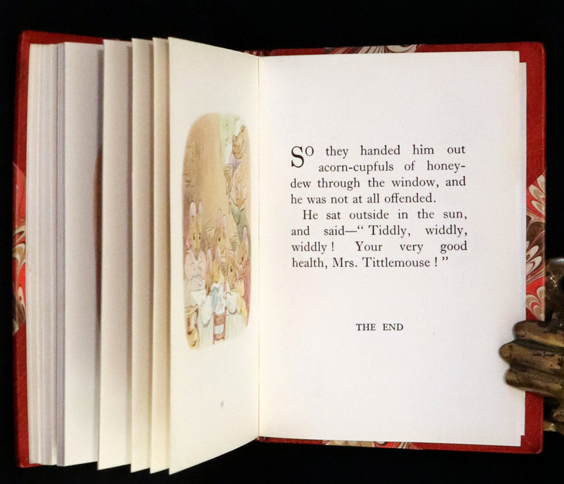 1973 Exquisite Asprey Binding - The Tale of Two Bad Mice and The Tale of Mrs. Tittlemouse by Beatrix Potter.