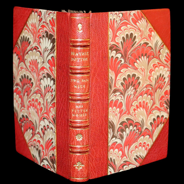 1973 Exquisite Asprey Binding - The Tale of Two Bad Mice and The Tale of Mrs. Tittlemouse by Beatrix Potter.