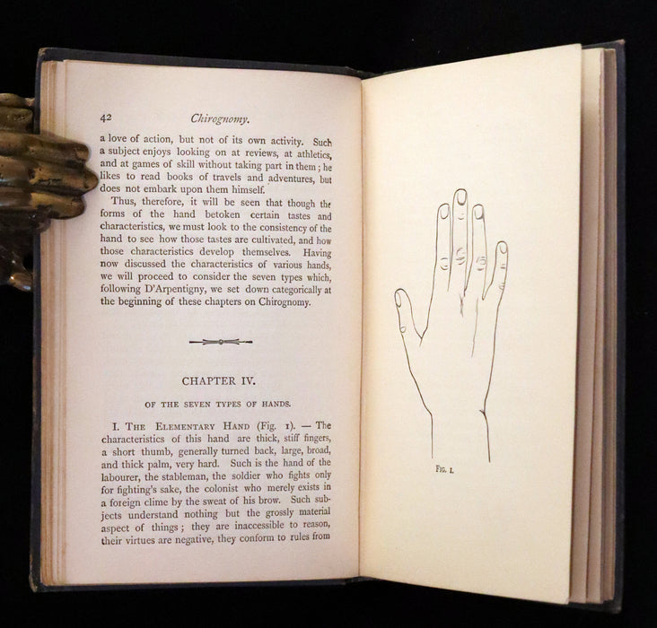 1888 Scarce Book - Chiromancy, The Science of Palmistry by Henry Frith and Edward Heron Allen.