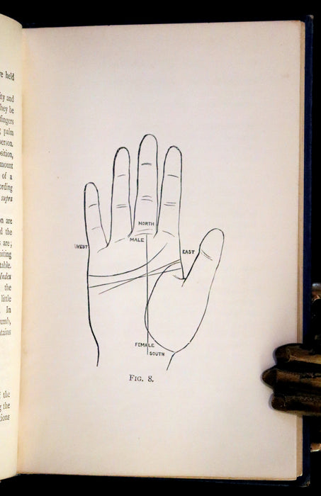 1888 Scarce Book - Chiromancy, The Science of Palmistry by Henry Frith and Edward Heron Allen.