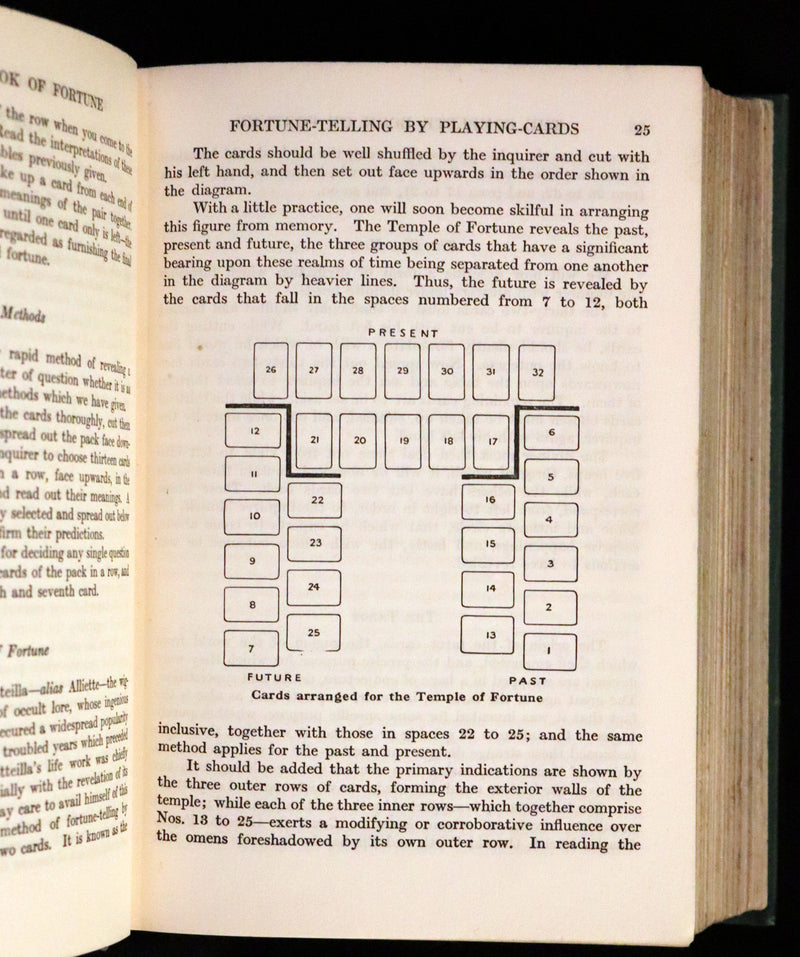 1935 Rare Book - The Complete Book of Fortune A Comprehensive Survey Of The Occult Sciences & Other Methods Of Divination.