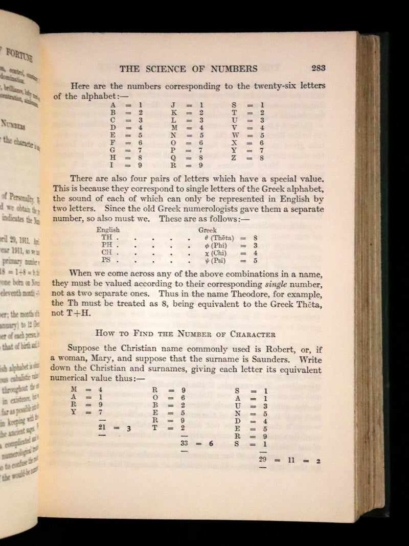 1935 Rare Book - The Complete Book of Fortune A Comprehensive Survey Of The Occult Sciences & Other Methods Of Divination.