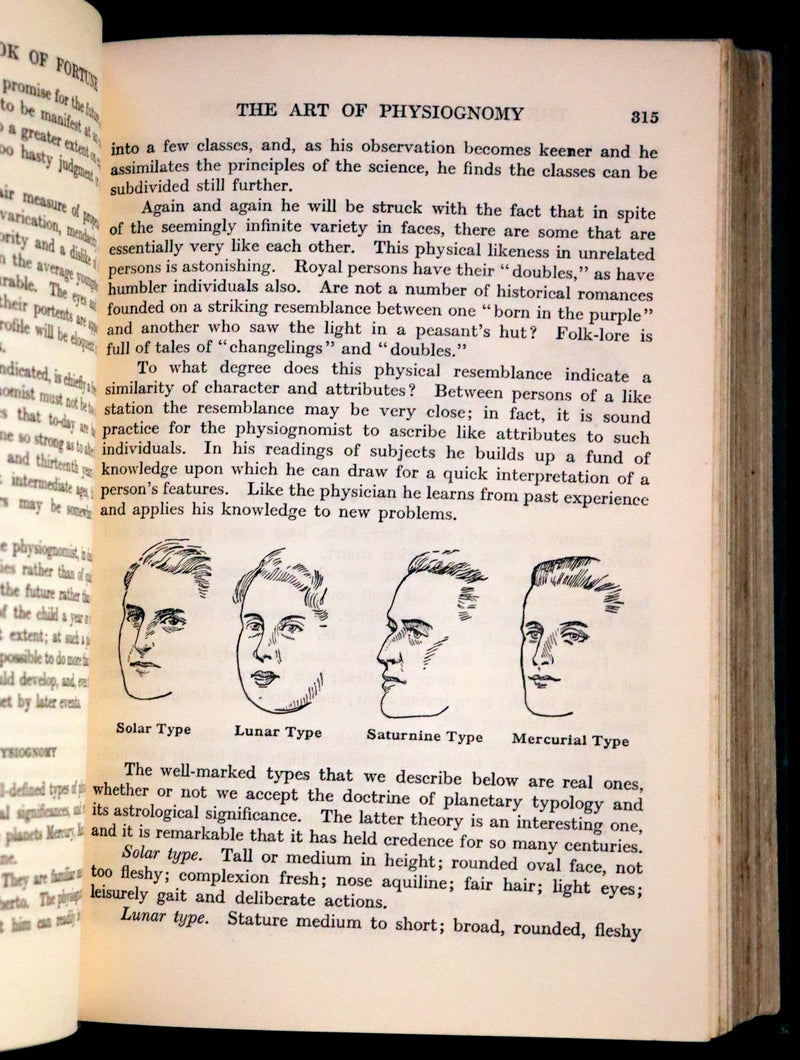 1935 Rare Book - The Complete Book of Fortune A Comprehensive Survey Of The Occult Sciences & Other Methods Of Divination.