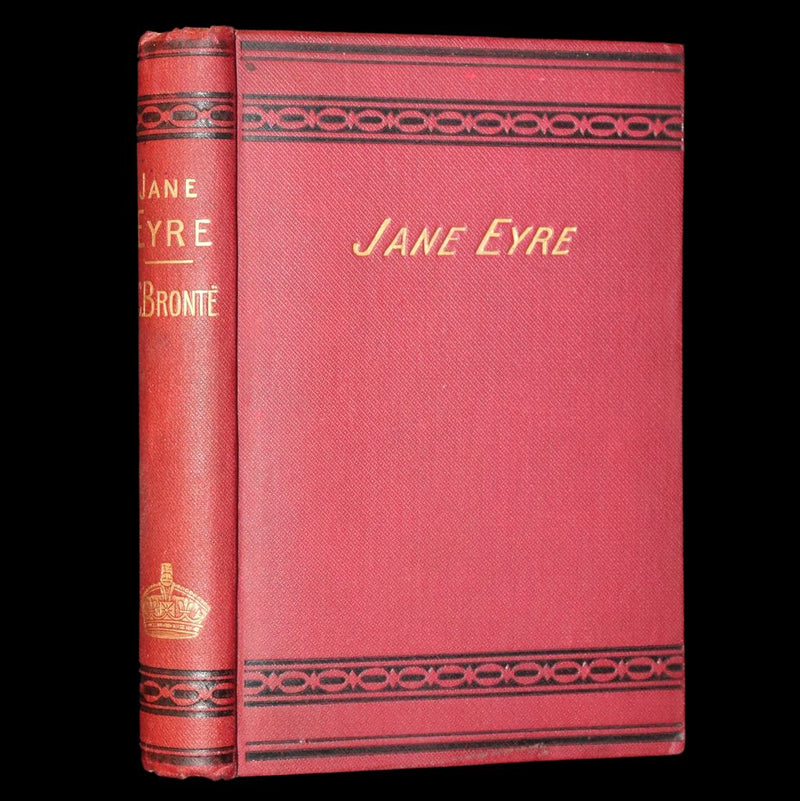 1895 Rare Victorian Edition - Jane Eyre. An Autobiography by Currer Bell (Charlotte Brontë).