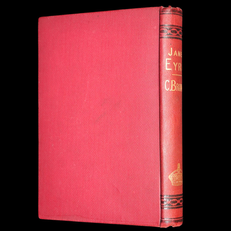 1895 Rare Victorian Edition - Jane Eyre. An Autobiography by Currer Bell (Charlotte Brontë).