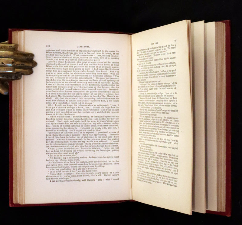 1895 Rare Victorian Edition - Jane Eyre. An Autobiography by Currer Bell (Charlotte Brontë).