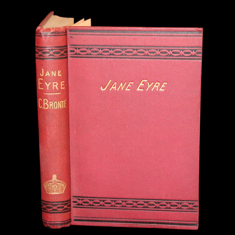 1895 Rare Victorian Edition - Jane Eyre. An Autobiography by Currer Bell (Charlotte Brontë).