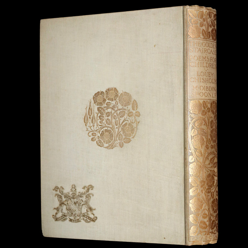 1906 Rare First Edition - The Golden Staircase by  Louey Chisholm and illustrated by M. Dibdin Spooner.