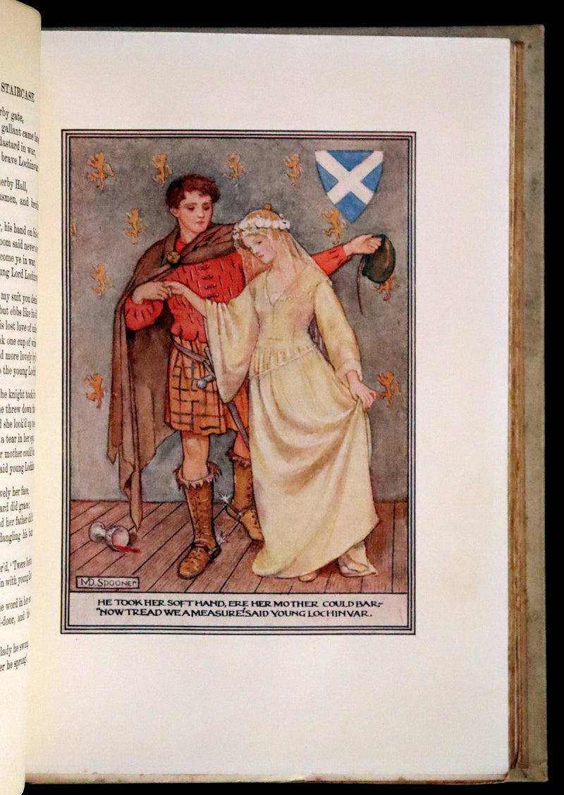 1906 Rare First Edition - The Golden Staircase by  Louey Chisholm and illustrated by M. Dibdin Spooner.