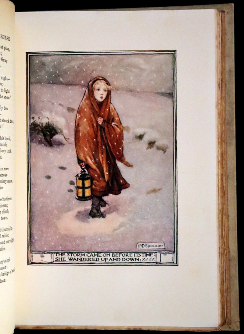 1906 Rare First Edition - The Golden Staircase by  Louey Chisholm and illustrated by M. Dibdin Spooner.