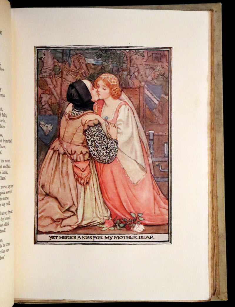1906 Rare First Edition - The Golden Staircase by  Louey Chisholm and illustrated by M. Dibdin Spooner.