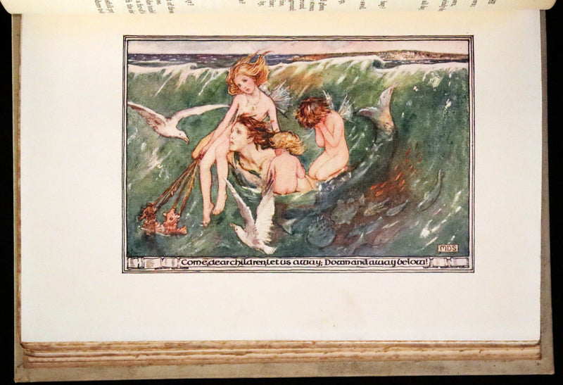 1906 Rare First Edition - The Golden Staircase by  Louey Chisholm and illustrated by M. Dibdin Spooner.