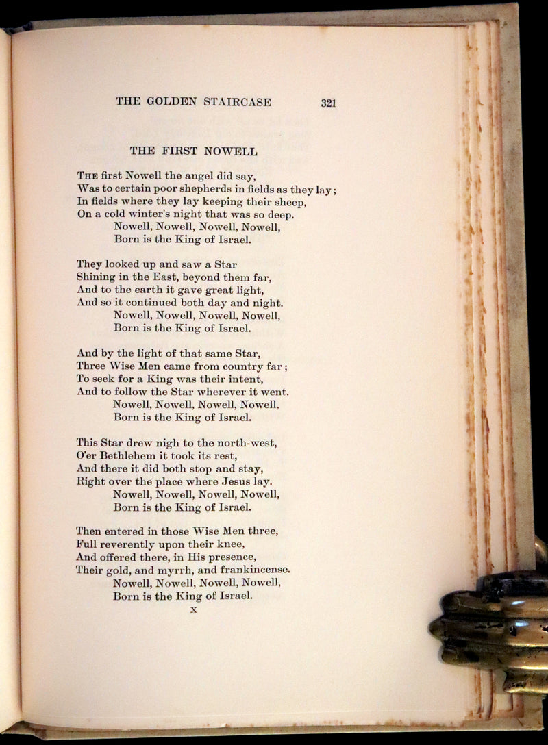 1906 Rare First Edition - The Golden Staircase by  Louey Chisholm and illustrated by M. Dibdin Spooner.