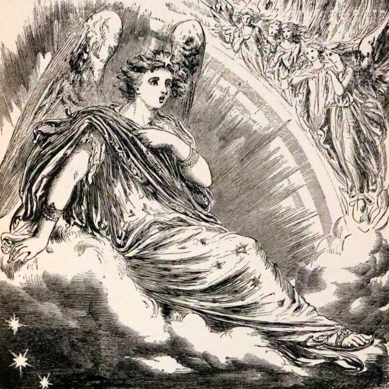 1882 Rare Book - Poems by Edgar Allan Poe with Memoir (The Raven, Lenore,...). Illustrated.