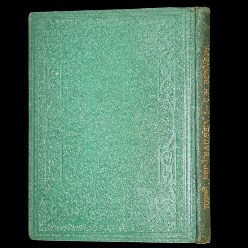 1865 Rare First Edition - The Surprising, Unheard of, and Never-to-be-Surpassed Adventures of Young Munchausen.