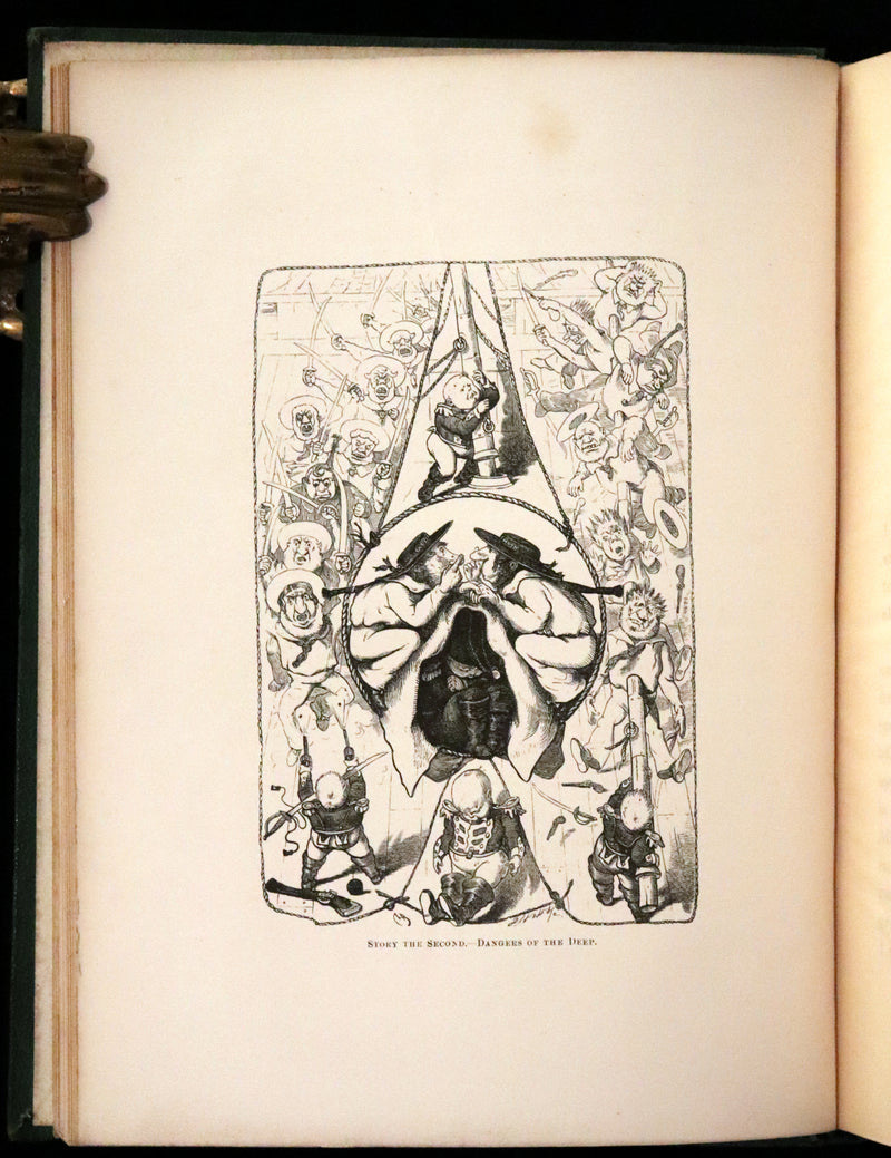 1865 Rare First Edition - The Surprising, Unheard of, and Never-to-be-Surpassed Adventures of Young Munchausen.