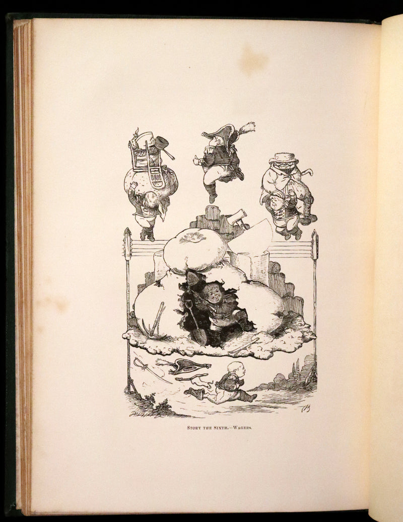 1865 Rare First Edition - The Surprising, Unheard of, and Never-to-be-Surpassed Adventures of Young Munchausen.