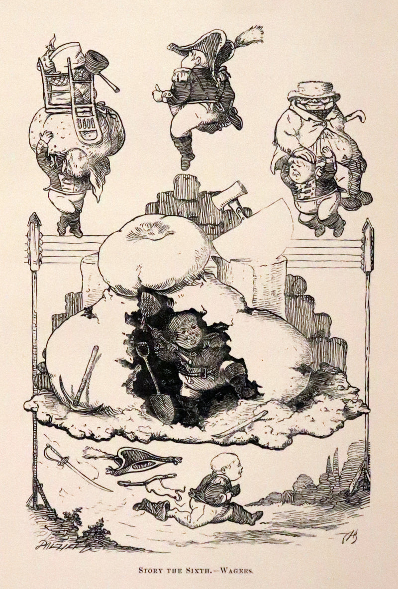 1865 Rare First Edition - The Surprising, Unheard of, and Never-to-be-Surpassed Adventures of Young Munchausen.
