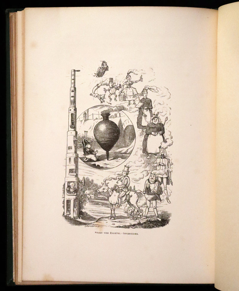1865 Rare First Edition - The Surprising, Unheard of, and Never-to-be-Surpassed Adventures of Young Munchausen.