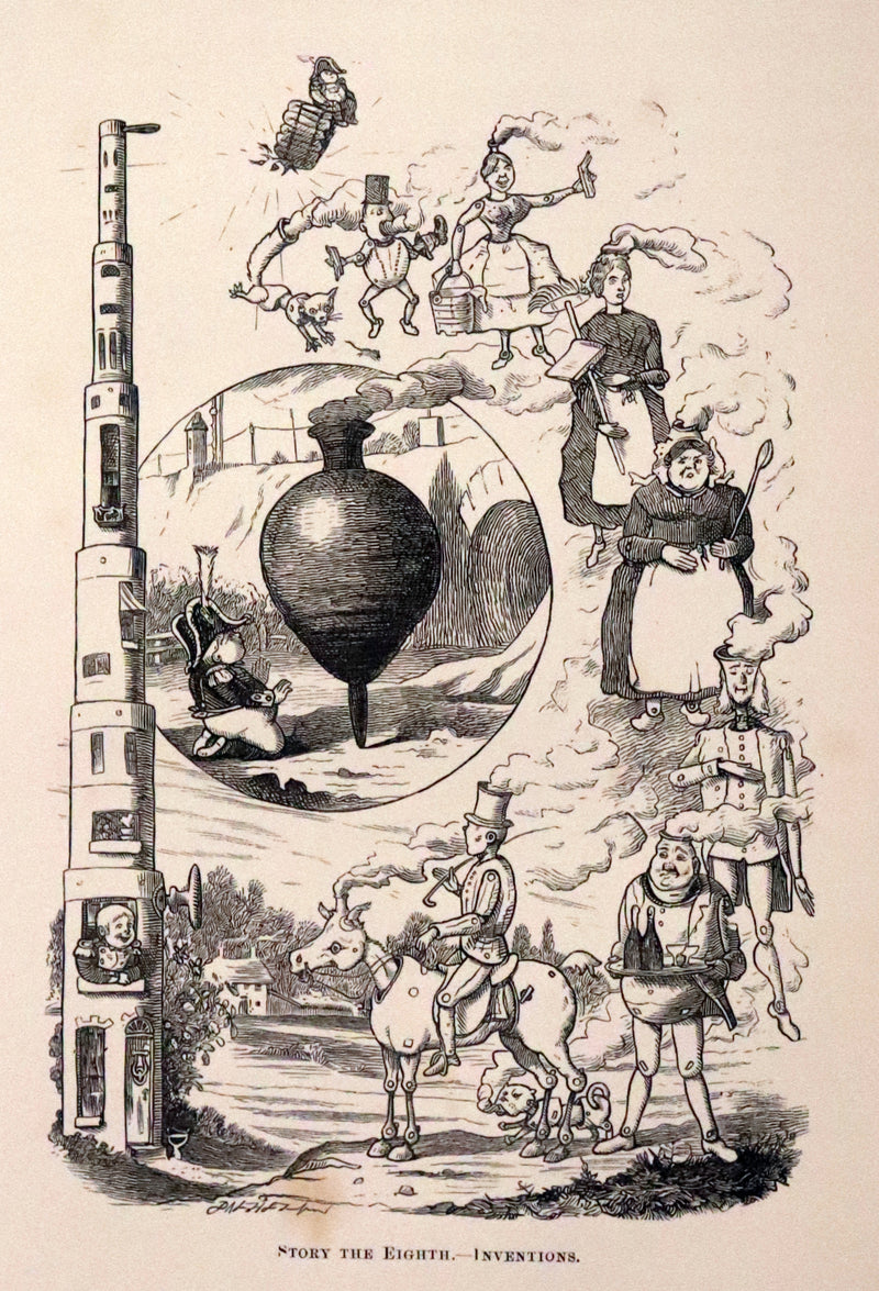 1865 Rare First Edition - The Surprising, Unheard of, and Never-to-be-Surpassed Adventures of Young Munchausen.