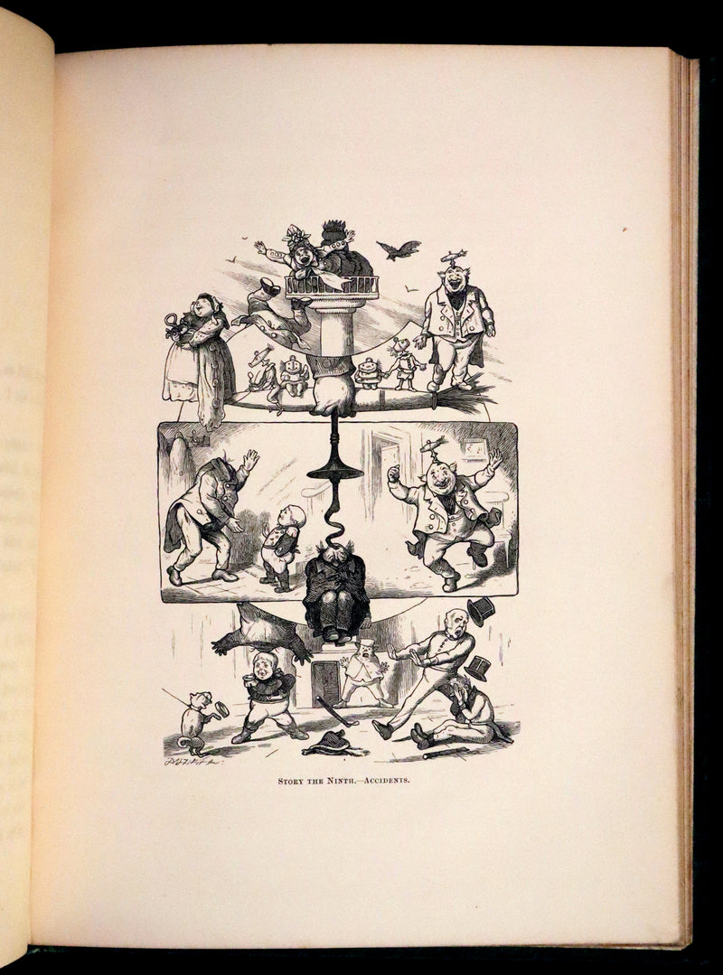 1865 Rare First Edition - The Surprising, Unheard of, and Never-to-be-Surpassed Adventures of Young Munchausen.