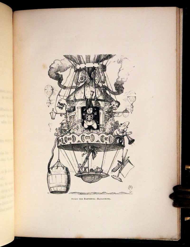 1865 Rare First Edition - The Surprising, Unheard of, and Never-to-be-Surpassed Adventures of Young Munchausen.
