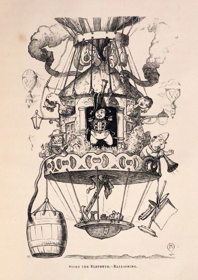 1865 Rare First Edition - The Surprising, Unheard of, and Never-to-be-Surpassed Adventures of Young Munchausen.