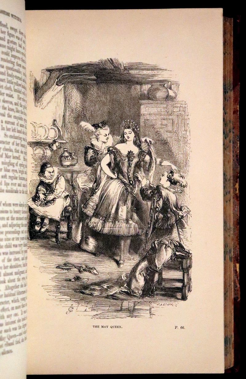 1882 Rare Illustrated Edition - The Lancashire Witches. A Romance Of Pendle Forest.