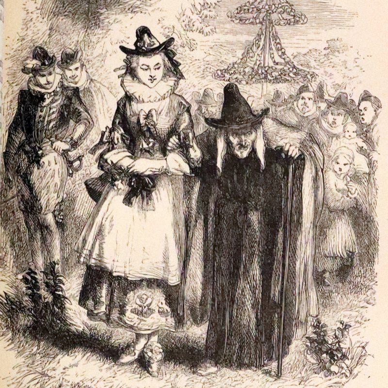 1882 Rare Illustrated Edition - The Lancashire Witches. A Romance Of Pendle Forest.
