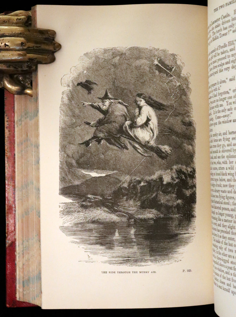 1882 Rare Illustrated Edition - The Lancashire Witches. A Romance Of Pendle Forest.