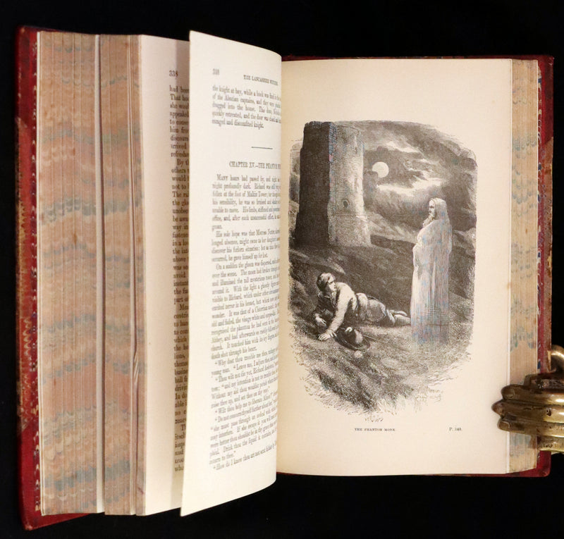 1882 Rare Illustrated Edition - The Lancashire Witches. A Romance Of Pendle Forest.