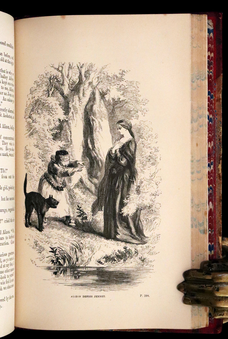 1882 Rare Illustrated Edition - The Lancashire Witches. A Romance Of Pendle Forest.