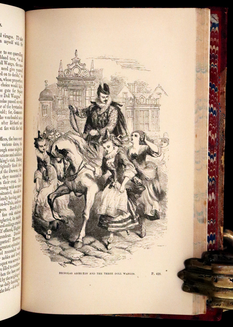 1882 Rare Illustrated Edition - The Lancashire Witches. A Romance Of Pendle Forest.