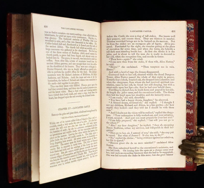 1882 Rare Illustrated Edition - The Lancashire Witches. A Romance Of Pendle Forest.