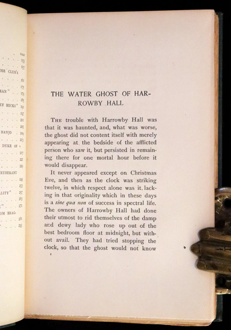 1894 Rare First Edition - The Water Ghost and other Ghost Stories by John Kendrick Bangs.