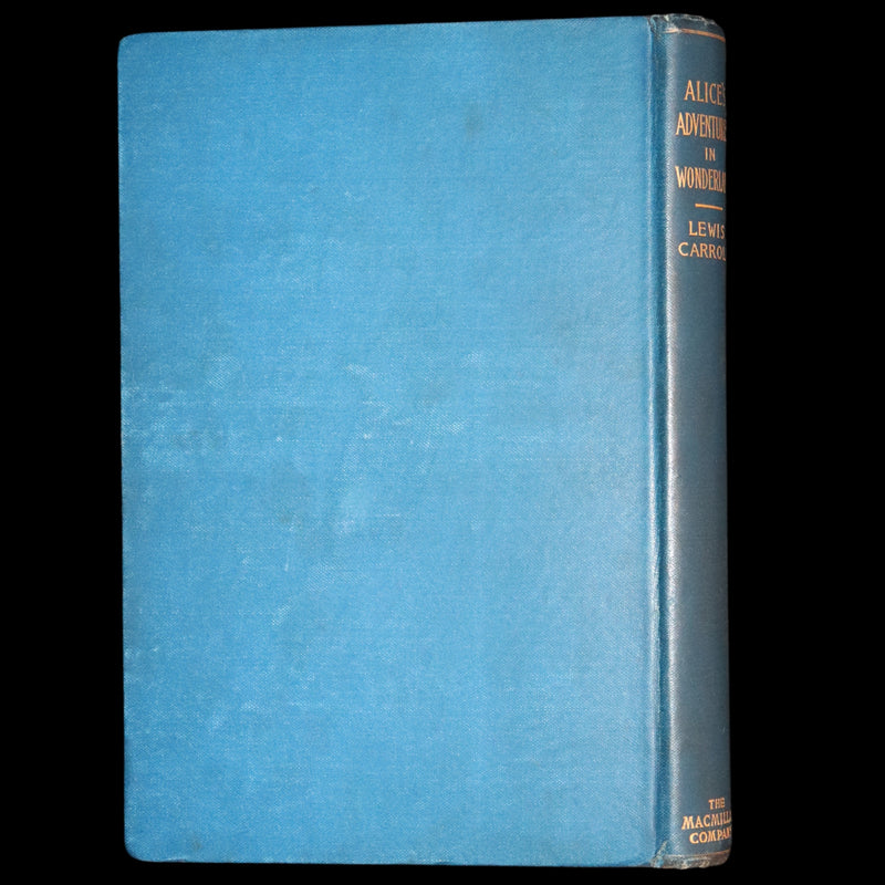 1898 Rare Edition in Blue - Alice's Adventures in Wonderland by Lewis Carroll.