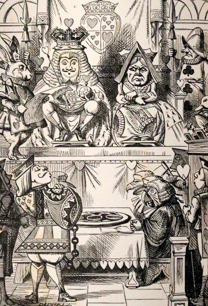 1898 Rare Edition in Blue - Alice's Adventures in Wonderland by Lewis Carroll.