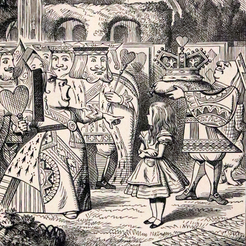 1898 Rare Edition in Blue - Alice's Adventures in Wonderland by Lewis Carroll.