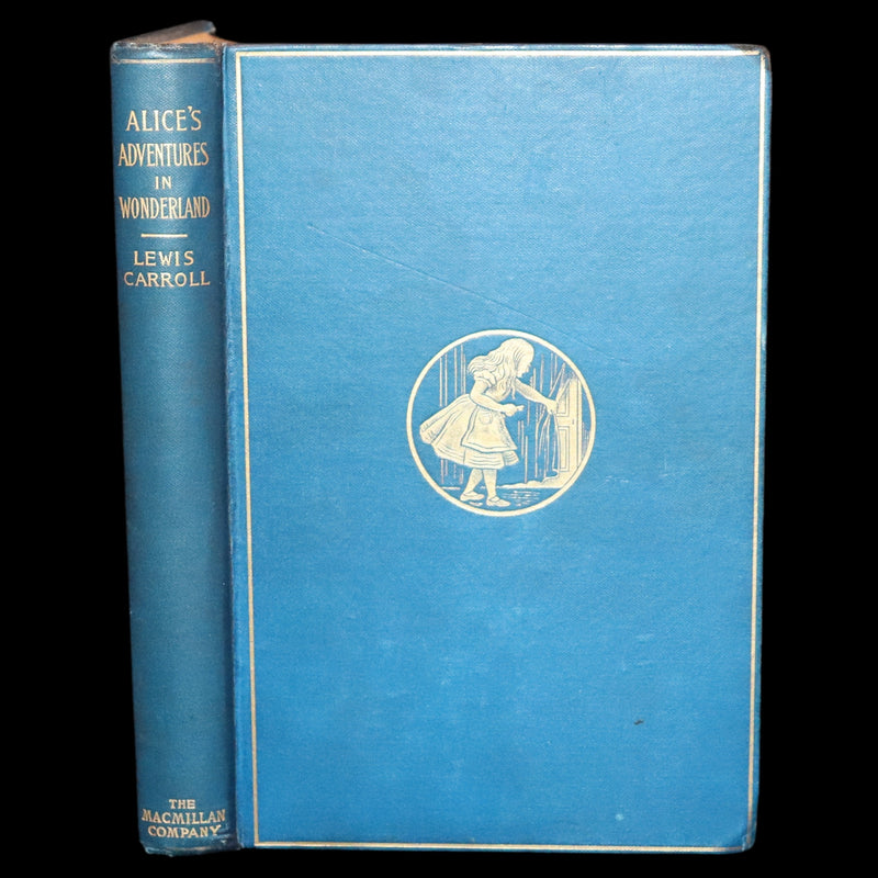 1898 Rare Edition in Blue - Alice's Adventures in Wonderland by Lewis Carroll.