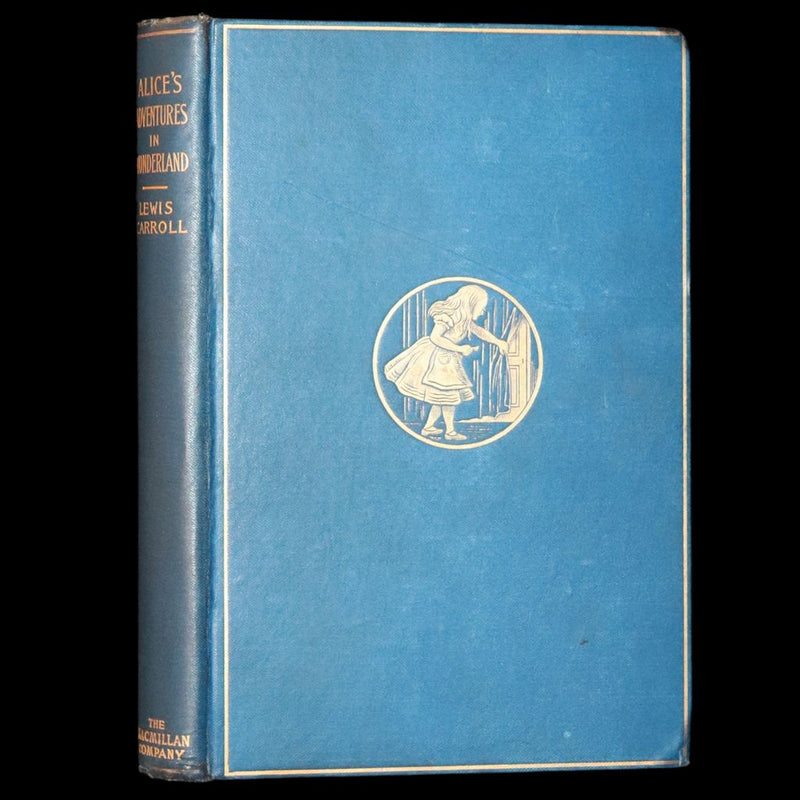 1898 Rare Edition in Blue - Alice's Adventures in Wonderland by Lewis Carroll.