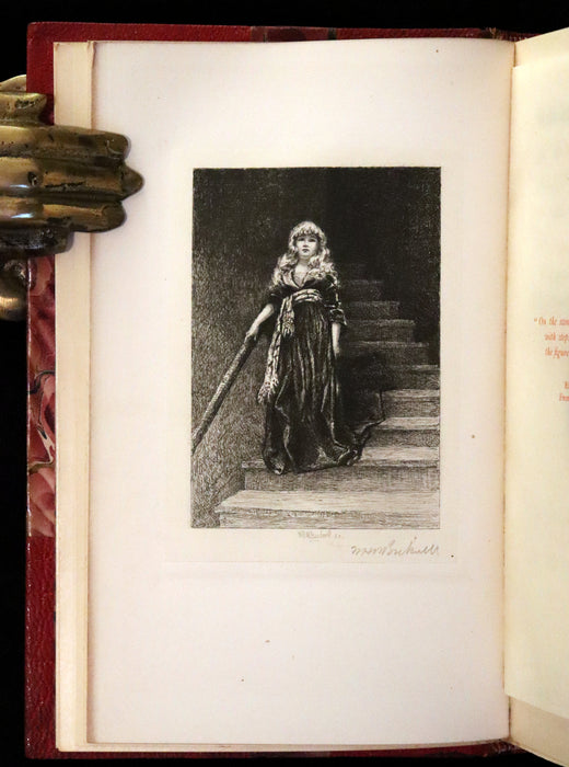 1898 Scarce First De Luxe Limited Edition - Captain January, Lighthouse Keeper and His Little Girl Signed by Laura E. Richards.